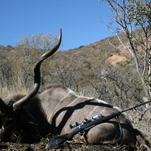 Kudu @ 5000ft looking into Botswana