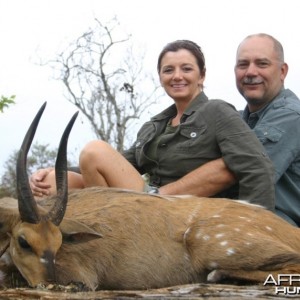 My first bushbuck and a very nice one