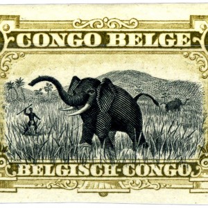 One Franc Congo Belge Bill from 1910