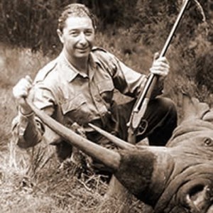 Carlo Caldesi with Black Rhino