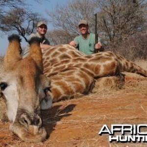 Hunting Giraffe South Africa
