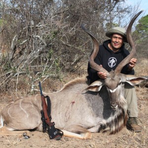 Kudu hunted in Zimbabwe