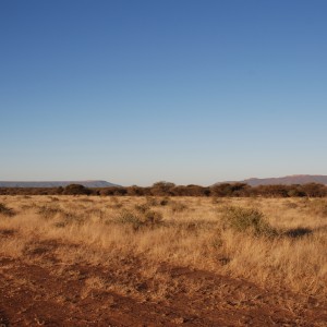 View of Waterberg Plateau from Ozondjahe