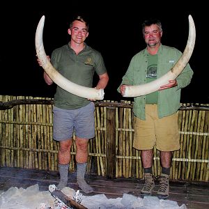 Hunting Elephant in Namibia