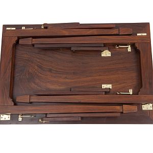 Rosewood Kruger Folding Table from African Sporting Creations