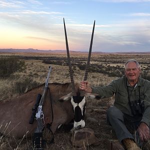 South Africa Hunting Gemsbok