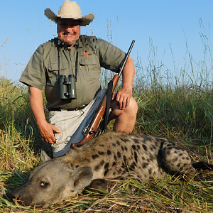 Hunt Spotted Hyena in Namibia