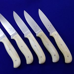 Safari Knives with Giraffe Bone