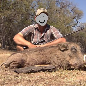 Hunt Warthog In South Africa