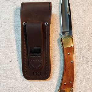 Buck 110 Knife & Sheath