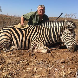 Burchell's Plain Zebra Hunting Zimbabwe