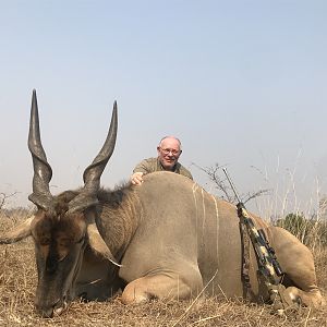 Hunt Livingstone Eland in Zambia