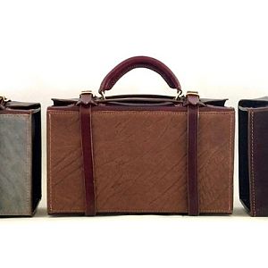 3 Styles of Handmade Leather Scotch Carriers from African Sporting Creations