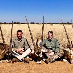 Hunting Gemsbok Slam in South Africa