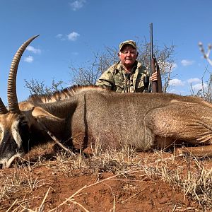 Hunting Roan in South Africa