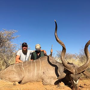 Hunting Kudu in Namibia