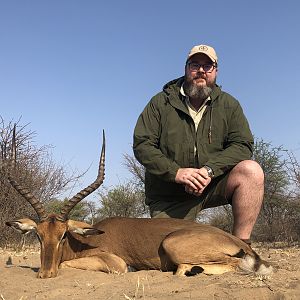 Hunt Impala in Botswana