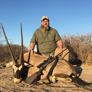 Hunting Gemsbok in Botswana