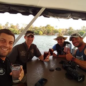 River Cruise on the Zambezi River Zimbabwe