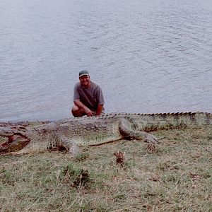 18ft Crocodile Hunt  Ethiopian lake