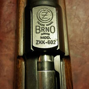 BRNO 602 Rifle in 416 Rigby