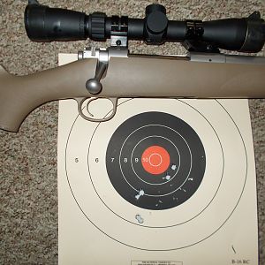 Kimber 84L Rifle in 3006 Range Shots