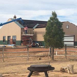 Rockin G Ranch New lodge construction