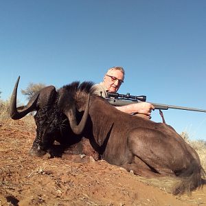 Black Wildebeest Hunt Namibia