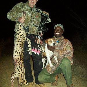 South Africa Bow Hunt Serval