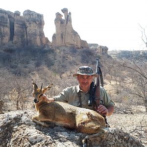 Hunting Klipspringer in Namibia