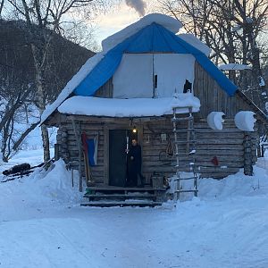 Hunting Cabin in Kamchatka Russia