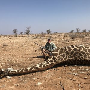 Namibia Hunting Giraffe