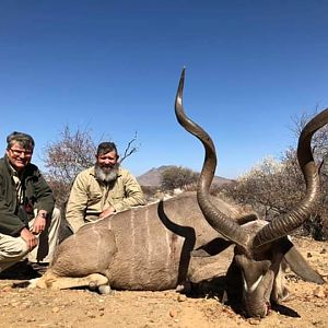 Hunt 55" Inch Kudu in Namibia