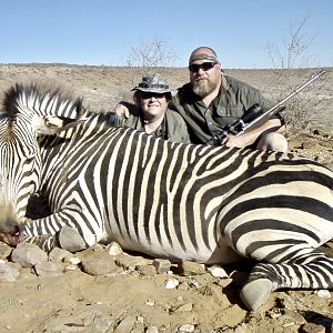 Namibia Hunt Hartmann's Mountain Zebra