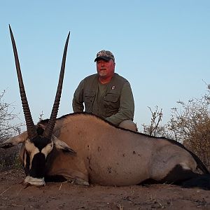 Botswana Hunt Gemsbok