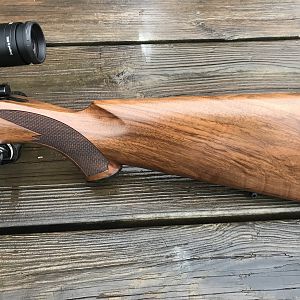 Ruger 77 Magnum Rifle in .375 H&H With Xeiss 2-7 Scope