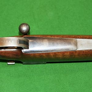 1907 Rigby in 303 British Rifle with an original slant box commercial Oberndorf Mauser action