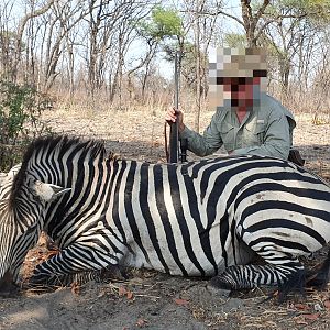 Namibia Hunting Chapman's Zebra