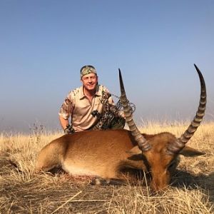 Bow Hunting Red Lechwe in South Africa