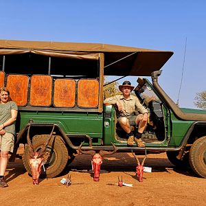 Eland, Duiker, Blue Wildebeest, Steenbok & Blesbok Hunting South Africa