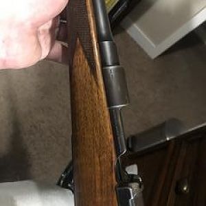 1907 Rigby in 303 British Rifle with an original slant box commercial Oberndorf Mauser action