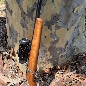 Old single shot Anshultz Rifle