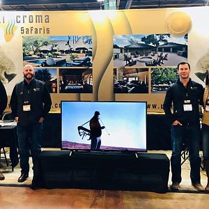 Limcroma crew at the Great American Outdoor Show in Harrisburg 2020