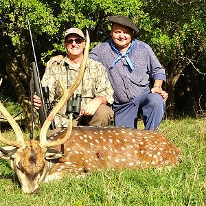 Hunt Axis Deer in Argentina