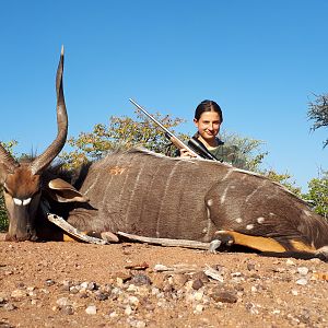 Daughter in 'Father and daughter' Safari, South Africa