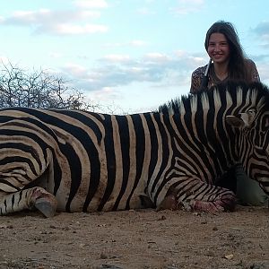 Daughter in 'Father and Daughter' Safari, South Africa