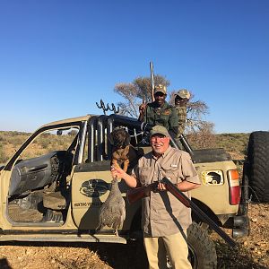 Namibia Hunting Guineafowl