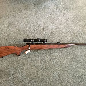 Sauer 80 Grand African .458 Rifle with a Leupold 1 x4 Vari X ll