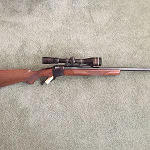 Ruger #1 Rifle in .300 Weatherby, Mag, 26" barrel with Leupold gloss 3.5 x 10