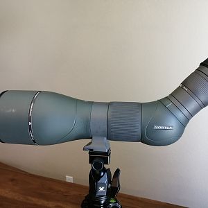 Vortex Razor HD 27-60 x 85 Angled Spotting Scope With Tripod